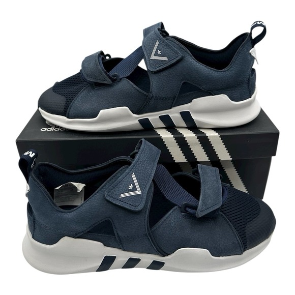 Adidas White Mountaineering x ADV Sandals Womens Sz 9 Collegiate Navy BB2742‎